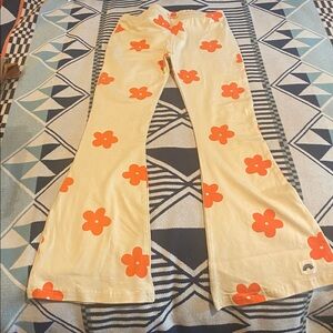 Summer in May organic cotton flares